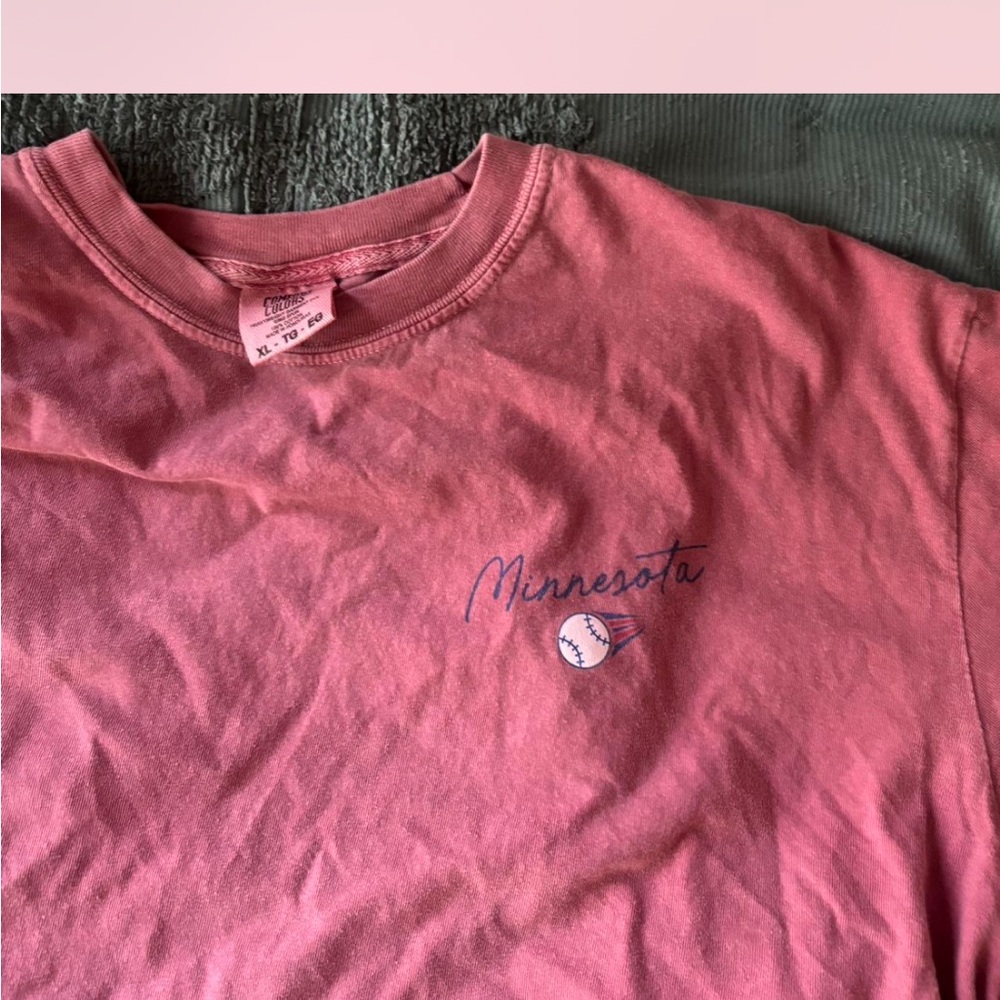 Minnesota Pink Short Sleeve Tee